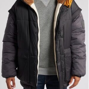 UGG Kristian Convertible Hooded Puffer Jacket All Gender SZ L/XL